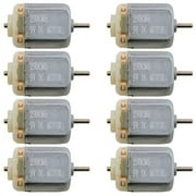 8 Pack 9V DC Motor 8,500 RPM 1" x 0.8" x 0.6"