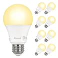 thumbnail image 1 of 8-Pack A19 LED Light Bulb, 1500LM, 3000K Soft Warm Non Dimmable 14W, 1 of 2