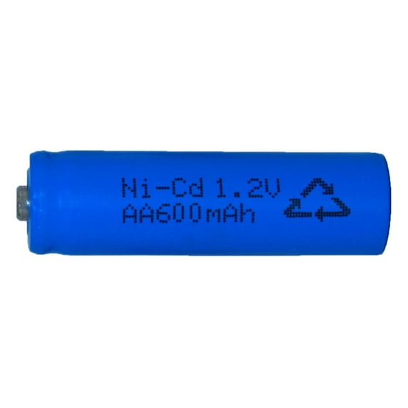 8-Pack AA Solar NiCd (600 mAh) Batteries