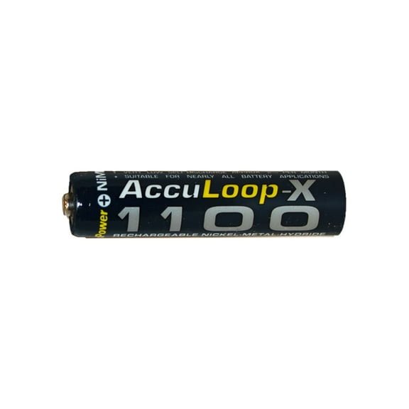 8-Pack AAA AccuPower AccuLoop-X NiMH Batteries (1100 mAh)