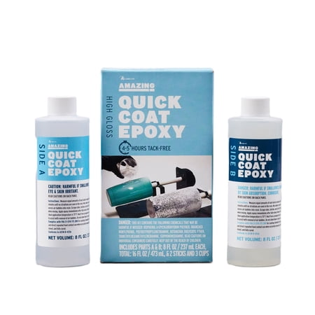 Alumilite 16oz. High Gloss Amazing Quick Coat Epoxy, 8 Pack
