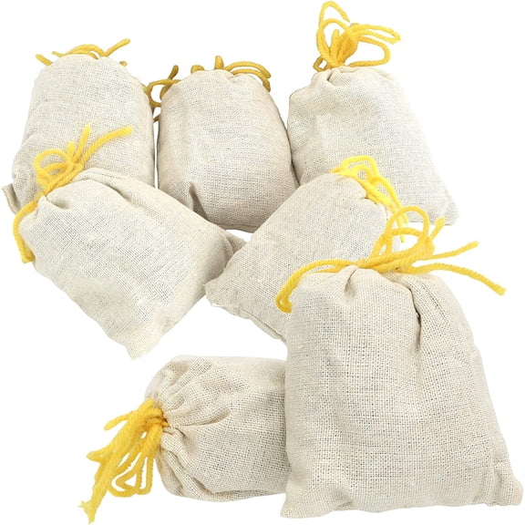 8-Pack Aromatic Cedar Wood Sachets 1-Ounce Natural Clothing Storage Closet Freshener BBQ Flavor Enhancer Home Wardrobe Deodorizer