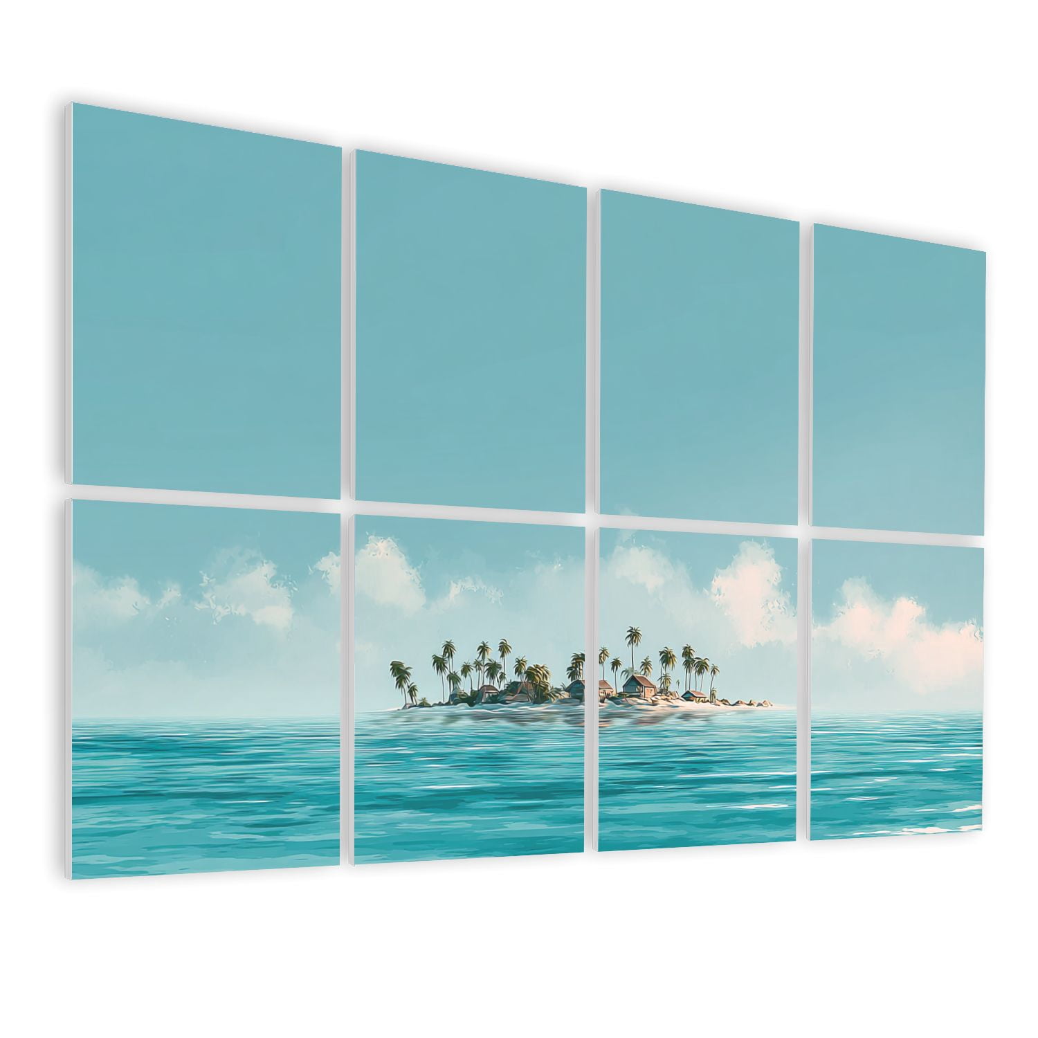 8 Pack Art Acoustic Panels Sound Absorbing Abstract Watercolor an ...