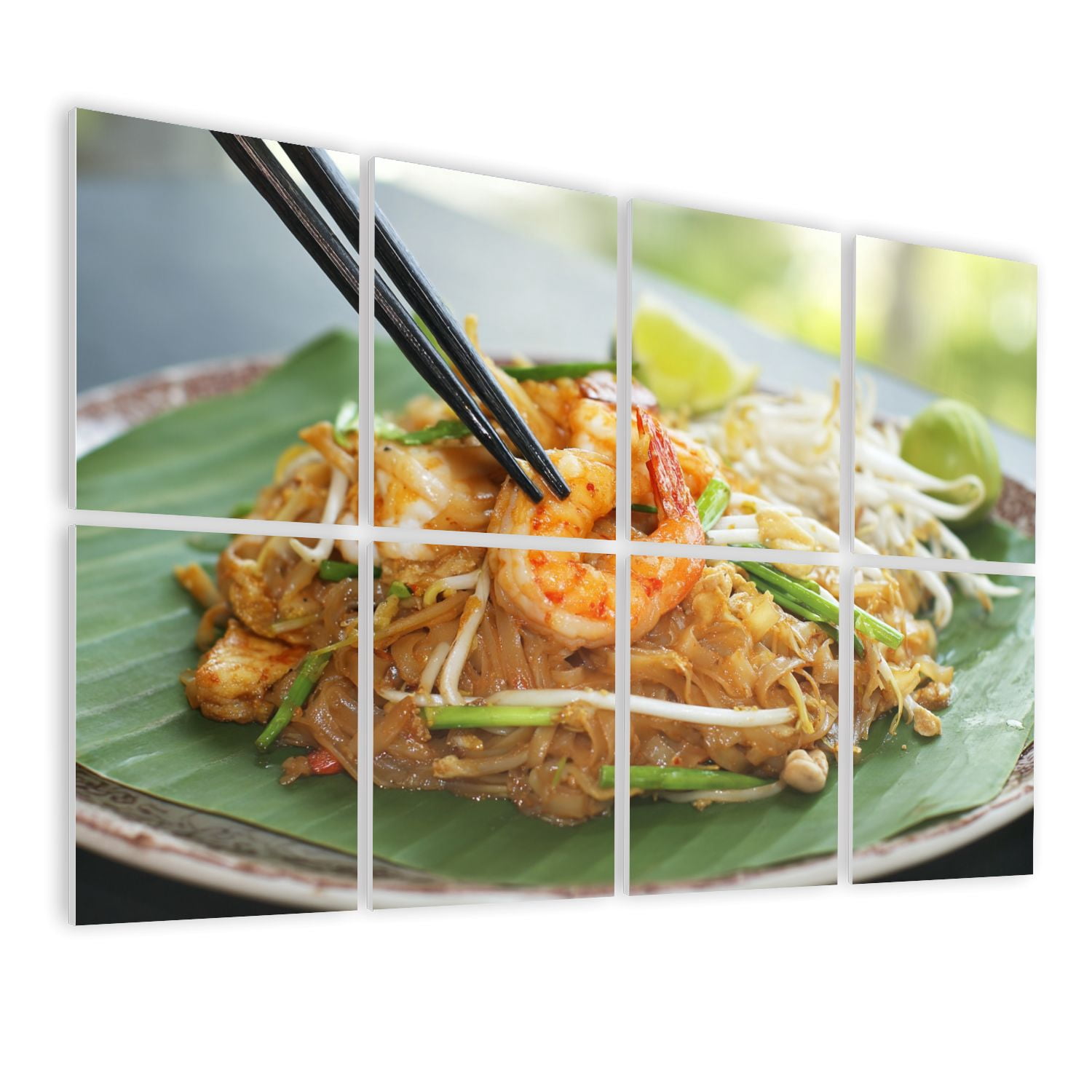 8 Pack Art Acoustic Panels Sound Absorbing Pad Thai Decorative Soundproof Wall Panels Self Adhesive for Nursery Game Room Bedroom 48"x32"