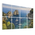 thumbnail image 1 of 8 Pack Art Acoustic Panels Sound Absorbing coast rocks flowers boats Italy Cactus Decorative Soundproof Wall Panels Self Adhesive for Nursery Game Room Office Bedroom Italy Lover 48"x32", 1 of 7