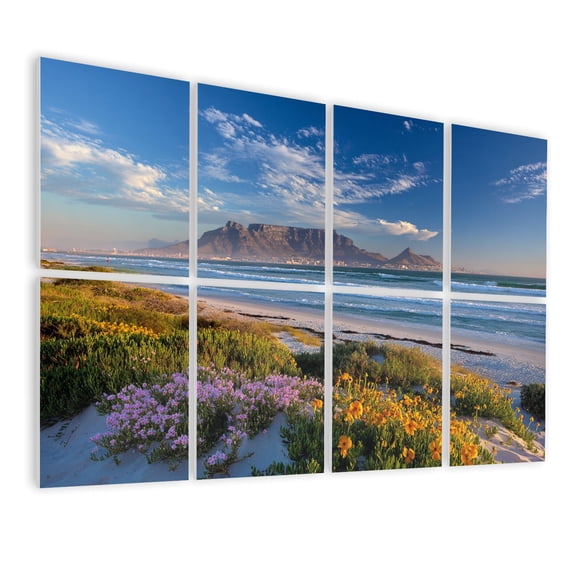 8 Pack Art Acoustic Panels Sound Absorbing scenic cape town south africa Decorative Soundproof Wall Panels Self Adhesive for Nursery Game Room Bedroom 48"x32"