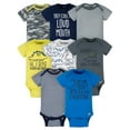 thumbnail image 1 of Onesies Brand Baby Boy Bodysuits, 8-Pack, Sizes Newborn - 12 Months, 1 of 12