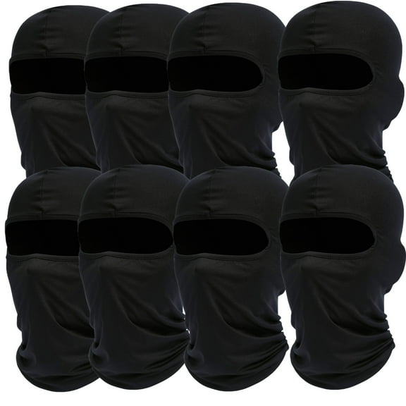 8 Pack Balaclava Face Ski Mask Full Face Cover Shiesty Masks for Men Women