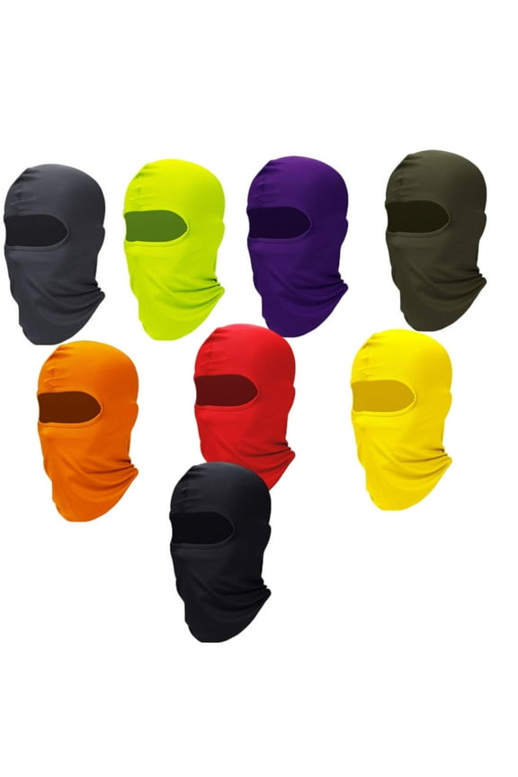 8 Pack Balaclava Face Ski Mask Full Face Cover Hood Shiesty Masks for Men Women