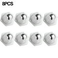 8Pack Ball Castors Flat Furniture Castors Adhesive Strong Roller Wheel