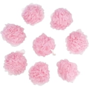 8-Pack Bath Loofah Shower,Colorful Exfoliating Body Scrubber,Mesh Pouf Body Wash,Eco-Friendly Loofah Bath Sponge for Women,Men and Kids Bathroom