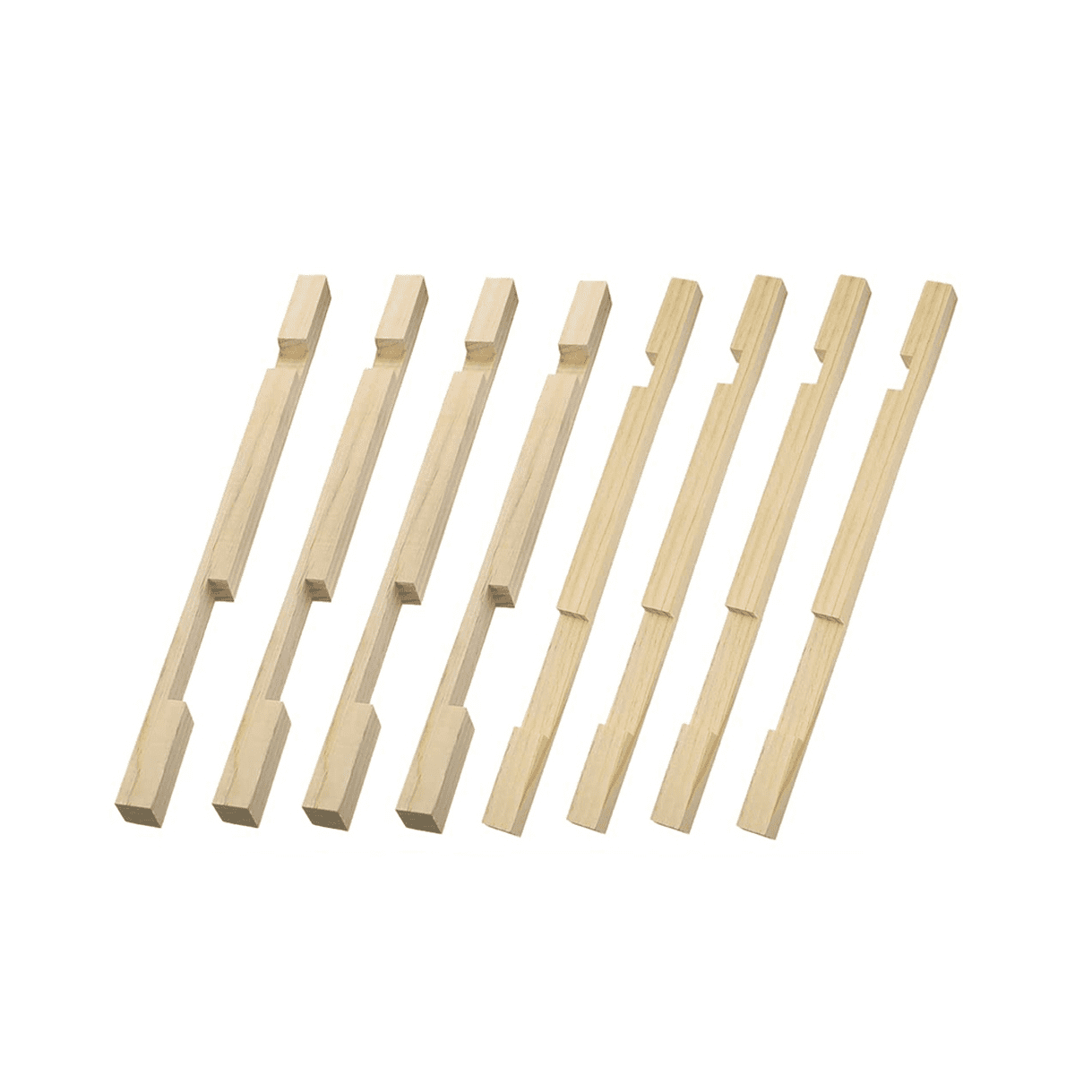 8 Pack Beehive Entrance Reducer for Bee Hives Wood Bee Hives Entrance