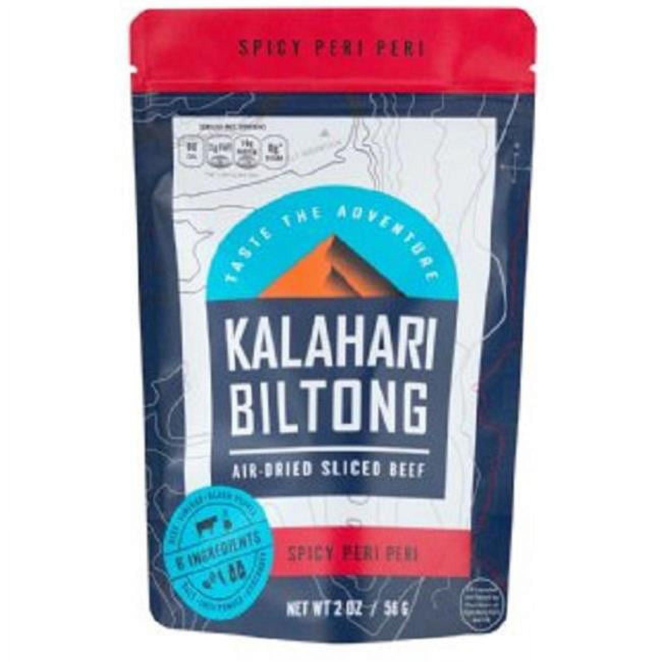 (8 Pack)Biltong Peri Peri Flavor Kalahari Biltong Khfm00329189 2 oz