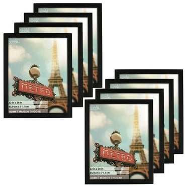 8 Pack: Black Studio Frame - Home Collection by Studio Décor®