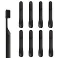 8Pack Black Toothbrush Replacement Heads Compatible with Quip Electric
