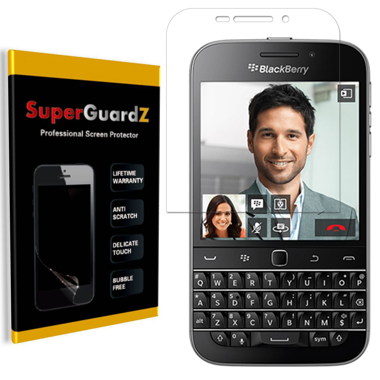 8-Pack] BlackBerry Classic / BlackBerry Q20 SuperGuardZ Screen