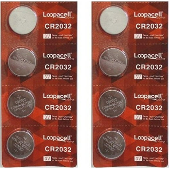 8 Pack CR2032 Battery 220mAh 3 Volt Lithium Battery Coin Button Cell