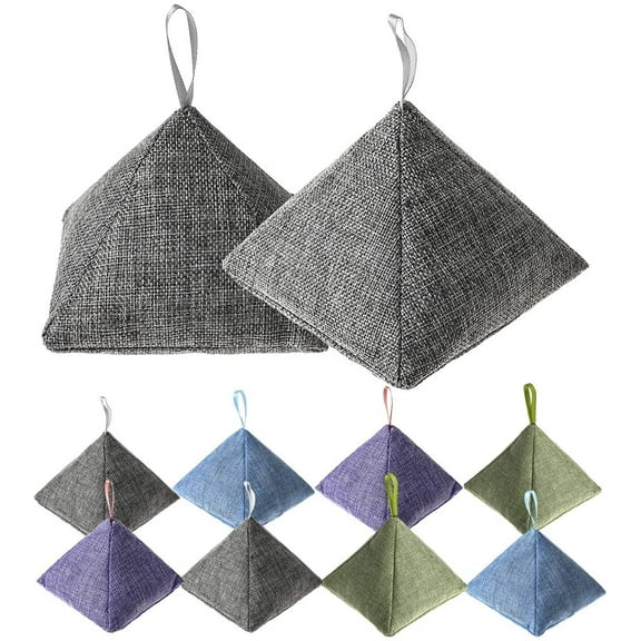 8 Pack Charcoal Bamboo Bags nature fresh charcoal bags Activated Charcoal Odor Absorber Eliminator Bag ( 8 x 200g )