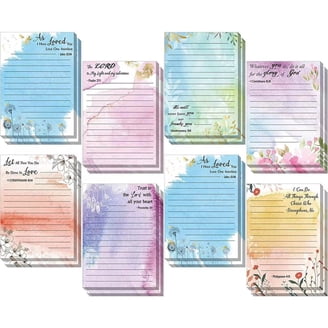 Bible Notes - Transparent Sticky Notes / Pages For Inserting Notes Into Your Bible Or Scripture Books