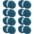 thumbnail image 1 of 8 Pack Chunky Chenille Yarn - Super Soft Bulky Knitting Yarn for Blankets Scarf DIY, 8oz/27yds per Skein, Fluffy Plush Yarn for Crochet & Hand Knitting, 1 of 8
