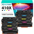 thumbnail image 1 of 8-Pack Compatible Toner Cartridge for HP CF410X 410X Work with M452dw M452nw M452dn,MFP M477fnw M477fdn M477fdw M377dw Printer (2*Black,2*Cyan,2*Magenta,2*Yellow), 1 of 6