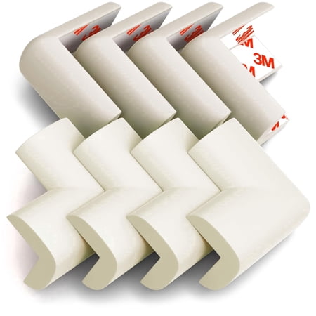 Komfortology White Foam Corner Protectors, 8 Count with 3M Adhesive price history and forecast - Komfortology Beige8c