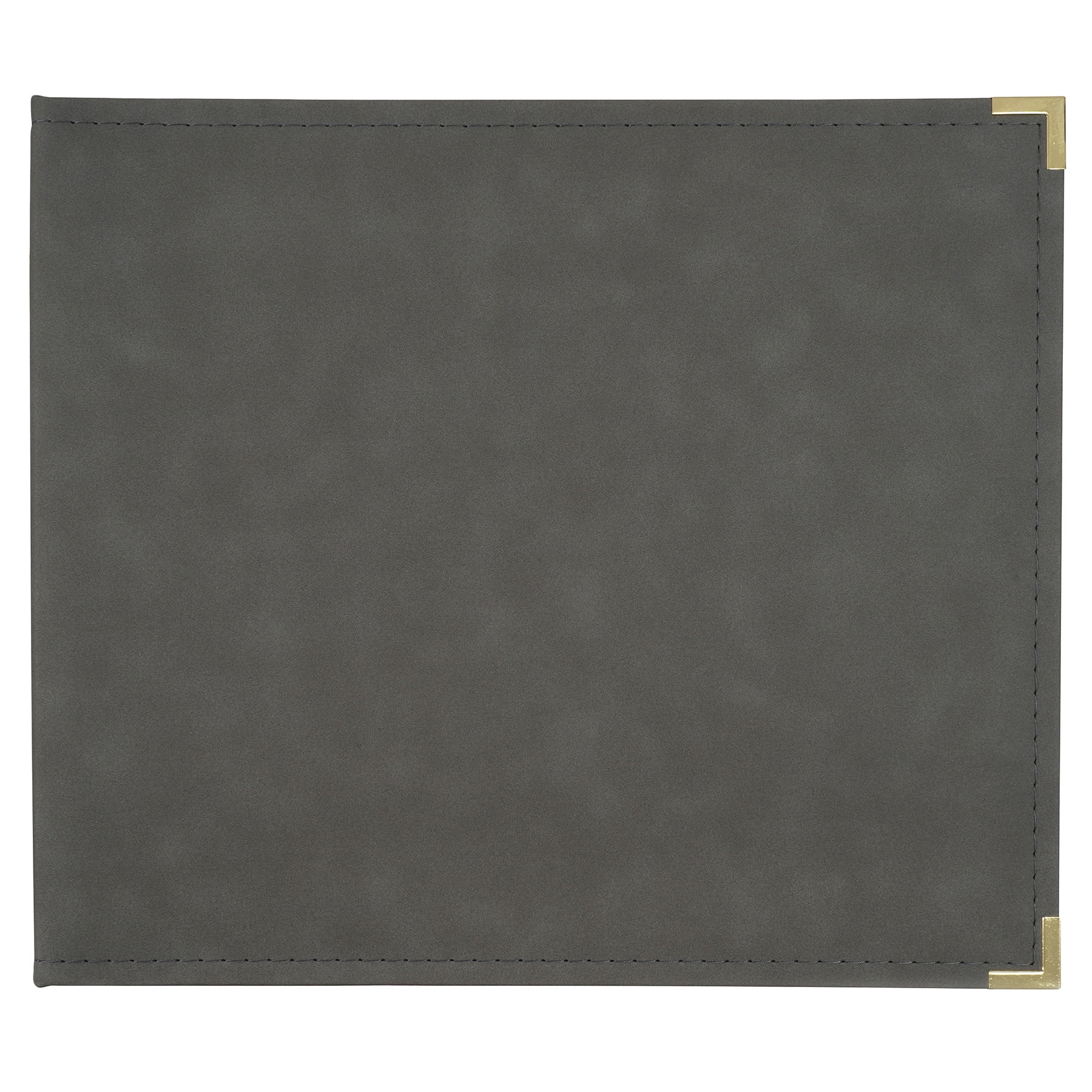 Recollections Dark Gray D-Ring Scrapbook Album, 8 Pack