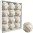 8 Pack Dimpled Baseballs 9Inch Pitching Machine Baseballs Practice
