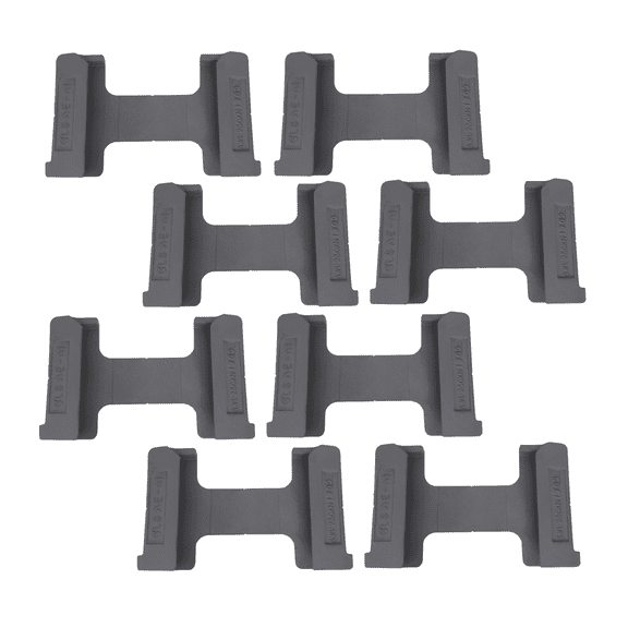 (8 Pack) Dovetail Twist lock Base 45 Degrees