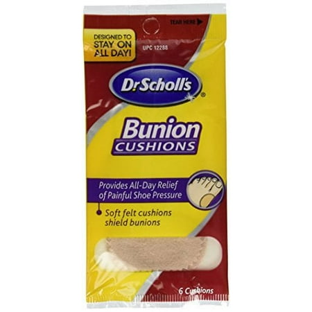 8 Pack - Dr. Scholl's Soft Felt Bunion Cushions, 6 Per pack