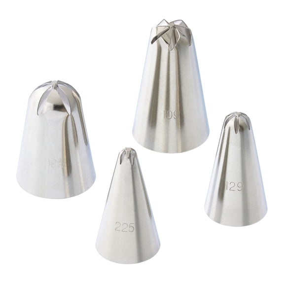 8 Pack: Drop Flower Tip Set by Celebrate It