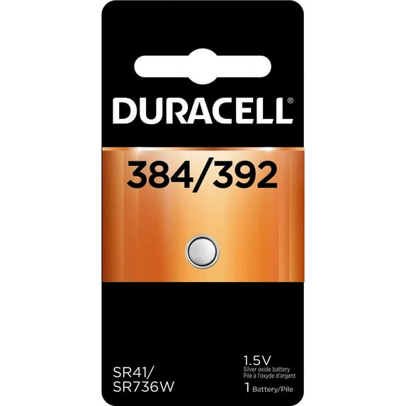 8 Pack Duracell Power Preserve Silver Oxide Battery 384/392 (and Equivalent)