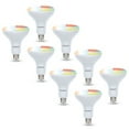 thumbnail image 1 of 8-Pack Energizer Smart LED Bulb Multi-Color and Multi-White, BR30, 800 Lumens, 1 of 6