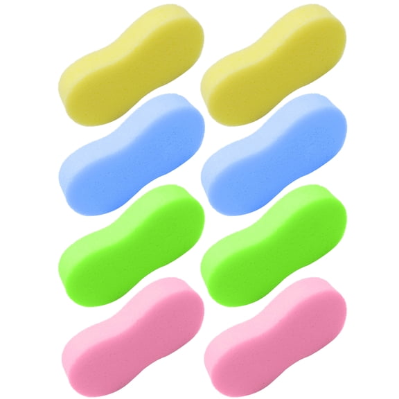 8 Pack Extra Large Car Washing Sponge, High Density Absorbent Foam Cleaning Sponge for Auto Detailing, Household & Bike Surface Washing