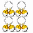 thumbnail image 1 of 8 Pack Extra Loud Cat & Dog Bells, Brass Dog Collar Bell Pet Tracker, Protect Wildlife, for Various Deaf or Elderly Pets, 1 of 6
