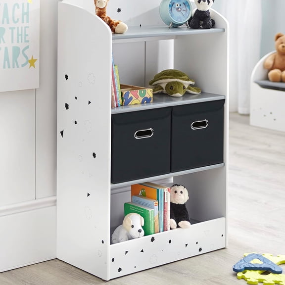 8 Pack Fabric Storage Bins with Lids - Collapsible Cube Storage Organizer for Clothes, Books, Magazines, and More