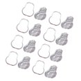 8 Pack Food Grade Small Biscuit Moulds Biscuit Stamps Cats Shape Small
