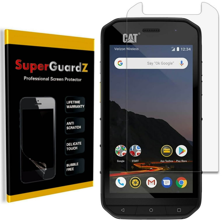 8-Pack] For CAT S48c SuperGuardZ Screen Protector, Ultra Clear