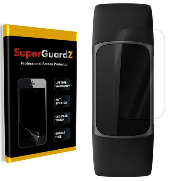 [8-Pack] For Fitbit Charge 5 - SuperGuardZ Screen Protector, Ultra Clear, Anti-Scratch, Anti-Bubble
