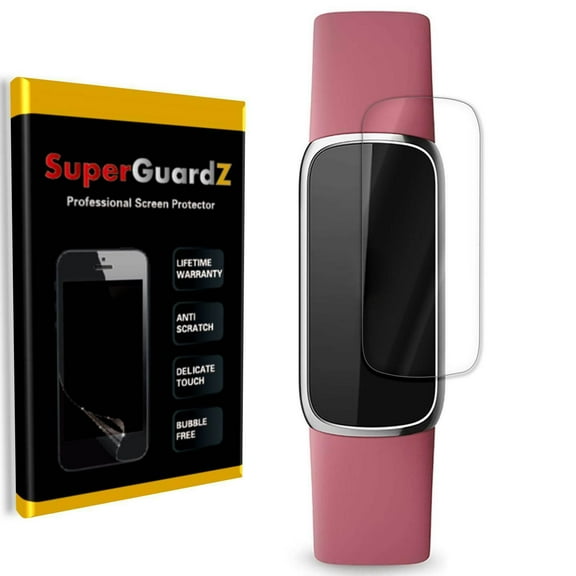 [8-Pack] For Fitbit Luxe - SuperGuardZ Screen Protector, Ultra Clear, Anti-Scratch, Anti-Bubble