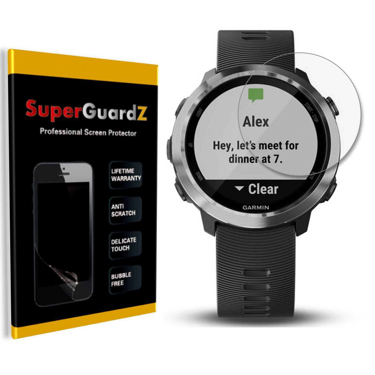 8-Pack] For Garmin Forerunner 645 Music SuperGuardZ Anti-Glare