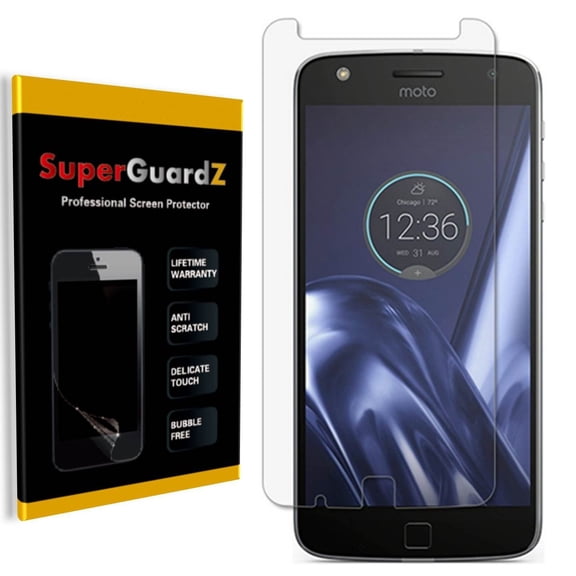 [8-Pack] For Motorola Moto Z Play Droid / Moto Z Play - SuperGuardZ Ultra Clear Screen Protector, Anti-Scratch, Anti-Bubble