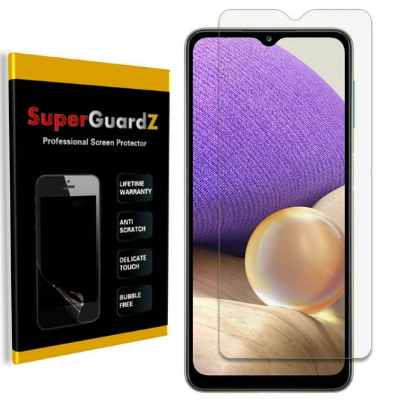 8-Pack For Samsung Galaxy A32 / Samsung Galaxy A12 - SuperGuardZ Screen Protector, Ultra Clear, Anti-Scratch, Anti-Bubble