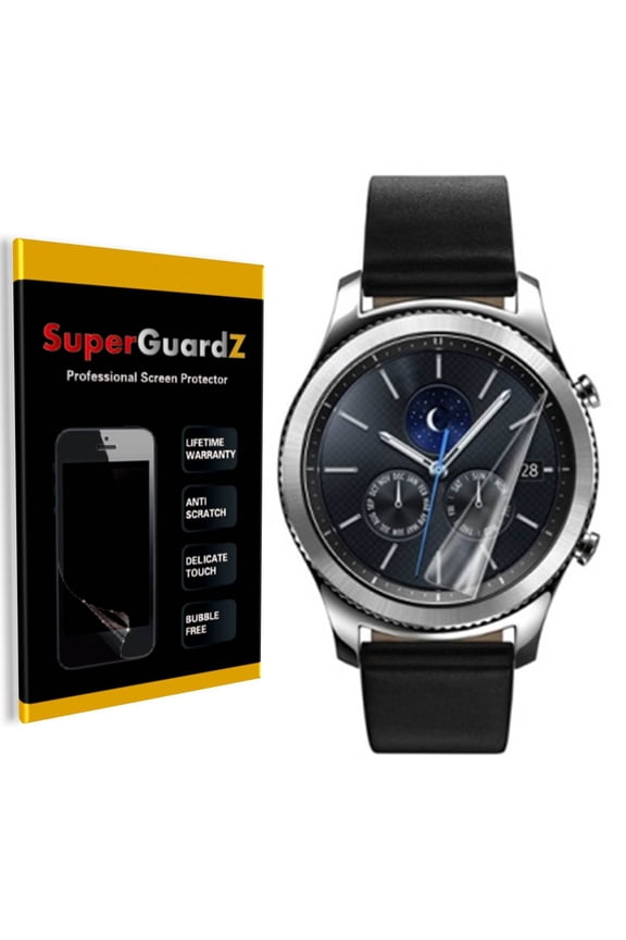 [8-Pack] For Samsung Gear S3 Classic LTE / Samsung Gear S3 Frontier LTE - SuperGuardZ Anti-Glare Matte Screen Protector [Anti-Fingerprint, Anti-Scratch] + 4-in-1 LED Stylus Pen