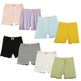 thumbnail image 1 of 8 Pack Girls Cartwheel Shorts Toddler Girl Bike & Summer Breathable Comfy Under Dress Shorts 4-14 Y, 1 of 7