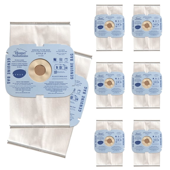 8 Pack HEPA Vacuum Bags Compatible with For Electrolux AERUS LUX CANISTER Style P
