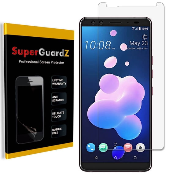[8-Pack] HTC U12+ / HTC U12+ Plus SuperGuardZ Screen Protector, Ultra Clear, Anti-Scratch, Anti-Bubble