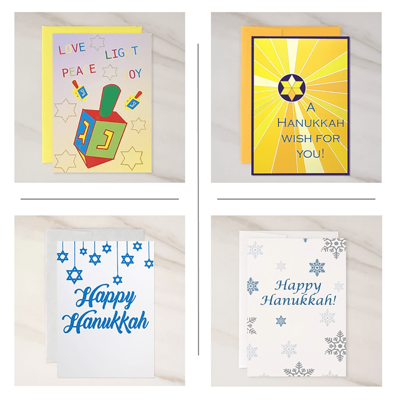 8 Pack Hanukkah Cards