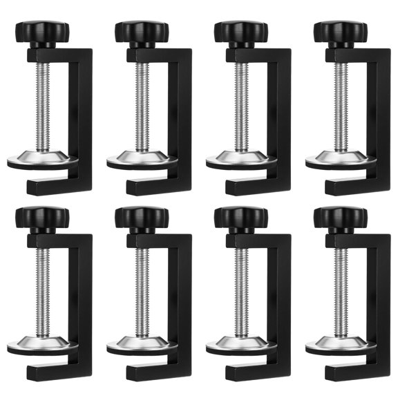 8 Pack Heavy Duty C Clamps for Woodworking Building Cabinet Installation