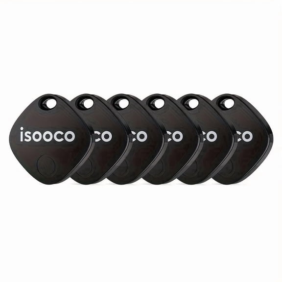 Bluetooth Tracker, Mini Smart Air Tracker Tags-8 Pcs, Key Finder and Item Locator Works with Apple Find My (iOS Only), With IP67 Waterproof, Tracker Tag for Keys/Luggage/Wallet, etc.